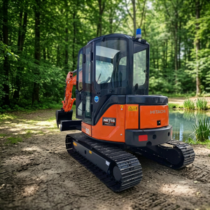 Excavadora Hidráulica HITACHI ZX50U Usada, Giro Cero, Japonesa, ZX50 ZAXIS 50, 5 Toneladas, para Jardinería - Product Image 1