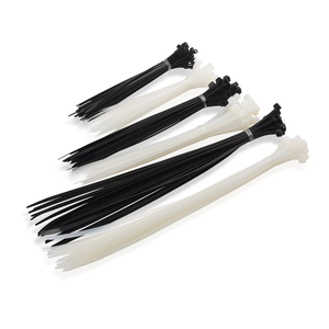 สายรัดเคเบิลสีดำ 100 ชิ้น พร้อมส่ง ความแข็งแรงสูง ทนทานต่อรังสียูวี ล็อคตัวเองได้ สำหรับจัดการสายไฟในบ้านและสำนักงาน - Product Image 4