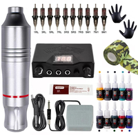Produit Populaire Machine à Stylo de Tatouage Batterie Kit Complet de Machine Rotative