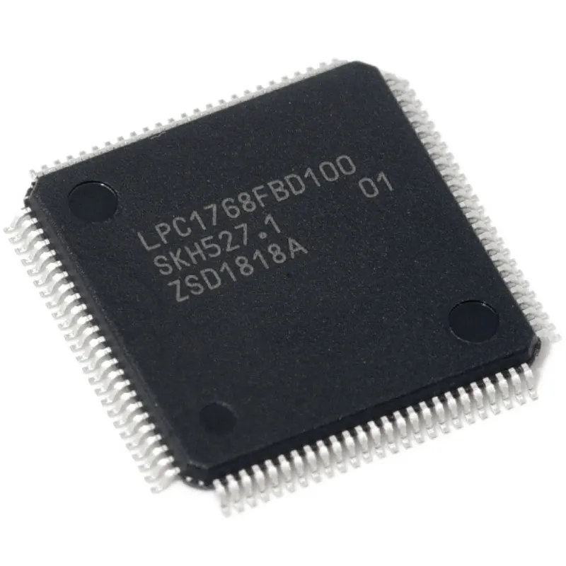 LPC1768FBD100 32-bit microcontroller-MCU CORTEX M3 512KB FLASH 100MHz SMD LQFP-100 Original Product