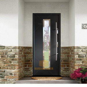 Double <span class=keywords><strong>porte</strong></span> <span class=keywords><strong>d</strong></span>'<span class=keywords><strong>entrée</strong></span> moderne pour les entrées des maisons Portes de sécurité en <span class=keywords><strong>acier</strong></span> et fer en gros <span class=keywords><strong>Porte</strong></span> de sécurité en fer et métal pour les maisons - Product Image 5