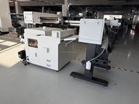 Nueva Impresora DTF Automática 2026 de 24 Pulgadas A1 60cm con Cabezal de Impresión Epson XP600 I3200, Horno, Agitador y Rodillo para Camisetas y Pegatinas, 110/220V, 1 Año de Garantía