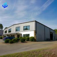 Estructura de Acero Resistente para Taller, Construcción de Alta Capacidad, Servicio de Soldadura, Corte y Doblado, Edificio de Acero