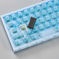 Teclado Inalámbrico para Juegos con Diseño Magnético y Conexión para PC