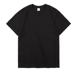 T-shirt personnalisé 230 g/m² 100 % coton compact Siro Spun, tee-shirt vierge unisexe pour impression streetwear - Product Image 2
