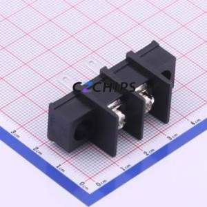 KF65HM-11.0-2P Barrier Terminal Block Through hole Component (THT),P=11mm Connector Two Sides 11mm 1x2P Straight Pin - Product Image 1