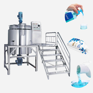 Mesin pencampur sampo tangki emulsifikasi homogen reaktor campuran kimia - Product Image 2