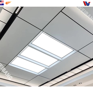 Panneaux de plafond carrés en aluminium modernes en promotion pour la décoration intérieure de centres commerciaux, villas et hôtels, avec options personnalisées - Product Image 3