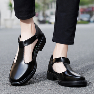2026 Hot New Arrivals Walking Style Summer Export Quality Genuine Cow Leather Shioes Men's Summer <b>Sandals</b> Flat <b>Sandals</b> - Product Image 3