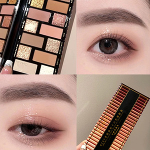 Bán buôn 16 màu kem mềm khoáng talc-miễn phí ép bóng mắt sôi động & đầy màu sắc trang điểm Eyeshadow Palette Chất lượng cao - Product Image 4