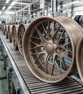 Jantes forgées personnalisées FHJ Bronze 18 19 20 21 22 23 24 pouces 5X114.3 noires à rayons multiples pour Mercedes BMW Audi <span class=keywords><strong>SUV</strong></span> <span class=keywords><strong>Lamborghini</strong></span> - Product Image 3