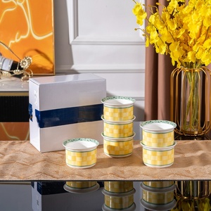 Bol à salade mignon motif licorne de 4 pouces avec cuillères, ensemble de bols à riz pour la maison, vente chaude en provenance de Chine - Product Image 1