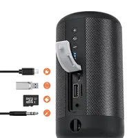 אמזון נייד מיני Parlantes תיבת קול אודיו אלחוטי bt Boombox עמיד למים Bluetooth רמקול עם סאב