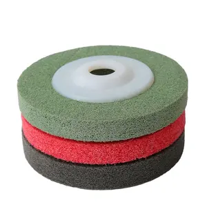 4 Inch Polishing Roda Non Woven Wheel Abrasive Roda