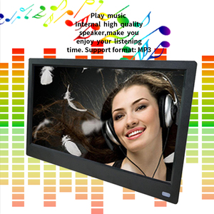 Marco de Fotos Digital LCD con Pantalla Táctil de 15.6 Pulgadas, Compatible con Video HD MP4/AVI/MP3, Monitor de Plástico de Alto Brillo - Product Image 3