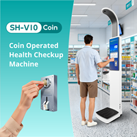 SH-V10 Gesundheits-Checkup-Kiosk Verkaufsautomat mit Größen- und Gewichtsmessung Bluttest Körperuntersuchungsgerät für Apotheken