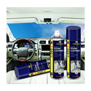 Mousse de nettoyage universelle multifonctionnelle en spray pour l'intérieur des sièges de la voiture et de la maison