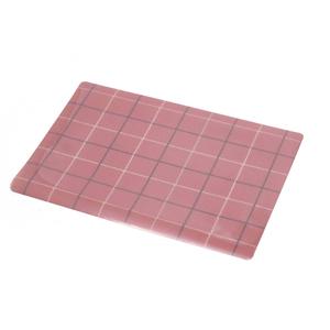 High-Grade PVC Placemat for Hotel and Restaurant New Design Wholesale Fresh Lattice <strong>Table</strong> <strong>Cover</strong> Made of Durable <strong>Plastic</strong> - Product Image 2