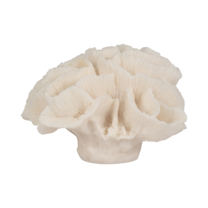 Scultura in resina a forma di petalo di corallo per decorazioni domestiche, ornamento costiero, bagno, ufficio, soggiorno - Product Image 3