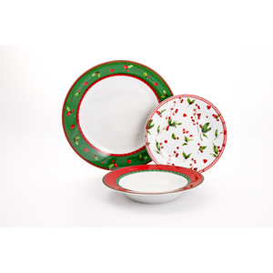 Juego de Vajilla de Porcelana de 18 Piezas CHARME CHRISTMAS 3 - Product Image 1