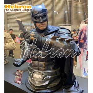 Estatua de Batman Personalizada de Fábrica, Figura de Acción de Personaje de <span class=keywords><strong>Marvel</strong></span>, Figura de Batman de Tamaño Real en Stock - Product Image 1