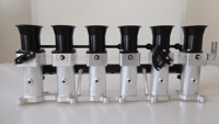 Collecteur d'admission ITB en aluminium usiné CNC de 50 mm, neuf, pour moteur Ford Barra 6 cylindres