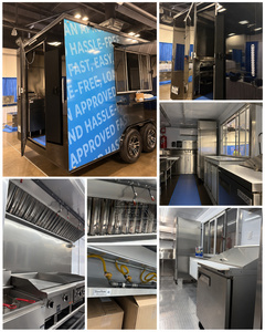 Camion de restauration rapide pour pâtes et pizzas de qualité professionnelle, certifié CE, remorque de cuisine commerciale - Product Image 2