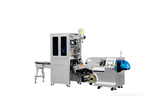 Horizontal Pillow Packing Machine ABBA-HX25 Electric <b>Film</b> Rolling 3 Servo PLC Auto Filling Wrapping Equipment Support Food Bags - Product Image 1
