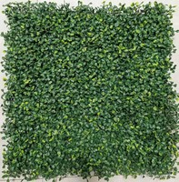 Panneaux muraux en plastique synthétique anti UV, herbe verte, jardin extérieur, toile de fond murale verticale, gazon artificiel, décoration murale