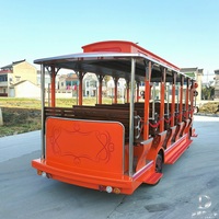Bus touristique électrique de luxe rétro Dorlin, alimenté par batterie, pour les excursions en ville, les hôtels et les stations balnéaires