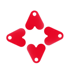 LUSHAZER 10000 pièces/sac Ailettes de queue de leurre de pêche en plastique, languettes rotatives souples, pièces et accessoires pour leurres cuillères de pêche - Product Image 6