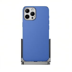Carcasa Trasera Azul para iPhone 16 con Soporte Metálico Integrado y Protección de Lente - Product Image 3
