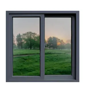 铝制推拉窗铝制棕色推拉窗36x48推拉窗