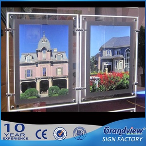 Đèn Led A0 A1a2 A3 A4 Mới Nhất Khung Ảnh Acrylic Trong Suốt - Product Image 5