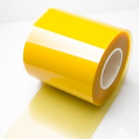 Película de TPU Amarilla para Móviles, Película de Hidrogel de Silicona para Plotter, Rollo de Película de TPU Amarilla para Máquina de Corte de Piel Trasera de Móviles