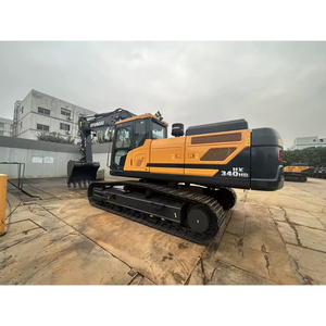 Nouvelle pelle sur chenilles de 34 tonnes HX340HD, châssis inférieur haute rigidité pour travaux de terrassement et de démolition de roches - Product Image 2
