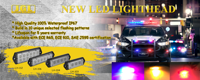 LED-Not licht 12V Grün Gelb Blinkendes Warn licht für Fahrzeuge und LKWs
