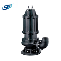 Pompe à eaux usées submersible en acier inoxydable 1/2 HP avec interrupteur à flotteur pour drainage de sous-sol CE