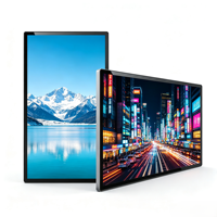 Pantalla LCD de 55 Pulgadas para Publicidad, Montada en la Pared, con Android y Wifi, para Exhibición Digital en Tiendas de Ropa y Escaparates
