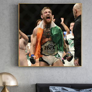Impermeable peso pluma Campeonato arte deporte lienzo impresiones pared arte cartel - Product Image 4