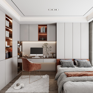 Letto a Castello Moderno di Lusso Personalizzato per Tutta la Casa, Tipo Pannello in MDF, Misure Regolabili, <span class=keywords><strong>Salvaspazio</strong></span>, <span class=keywords><strong>Soluzioni</strong></span> Commerciali Ecologiche - Product Image 3