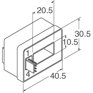 L03S200D15 <strong>Current</strong> <strong>Sensor</strong> 200A 1 Channel Hall Effect <strong>Open</strong> <strong>Loop</strong> Bidirectional Module - Product Image 2