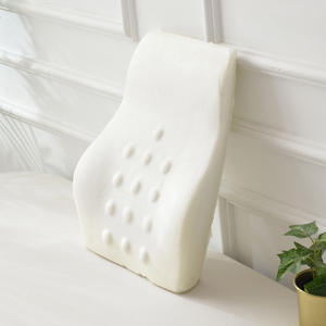 Cojín ortopédico de espuma viscoelástica con forma Irregular <span class=keywords><strong>para</strong></span> coche, almohada de soporte Lumbar con <span class=keywords><strong>respaldo</strong></span>, color azul, venta al por mayor - Product Image 4