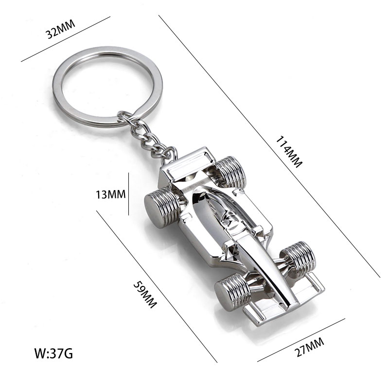X-035 Silver racing car