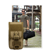 Funda para teléfono móvil multicolor para exteriores de 5,8 pulgadas, funda táctica compacta para deportes al aire libre, funda completa para teléfono móvil