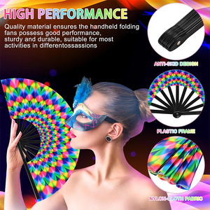 พัดไม้ไผ่พับได้ขนาด 13 นิ้ว ลายพิมพ์โลโก้ตามสั่ง ขายส่ง สินค้ามาใหม่ จัดส่งเร็ว - Product Image 3