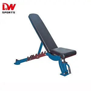 DW运动DW2056可调重量长凳家用健身房举重设备多功能长凳家用健身房设备