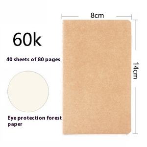 Taccuino Vintage A7 Portatile in Carta Kraft, Diario Creativo con Copertina Rigida e Rilegatura Termica, <span class=keywords><strong>Libro</strong></span> Tascabile <span class=keywords><strong>per</strong></span> Appunti - Product Image 5