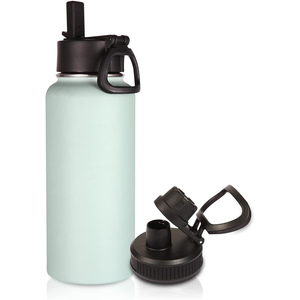 For BPA Free Sample Factory Wholesale Travel Sports Vacuum Insulate Stainless Steel <b>Custom</b> <b>Water</b> <b>Bottle</b> Hiking Hydration - Product Image 1