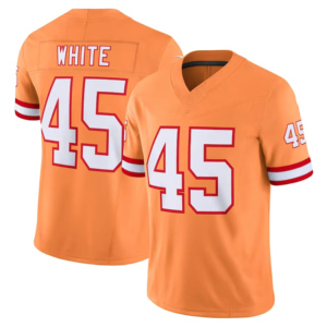 Maillot personnalisé orange Tampa Bay Limited pour hommes # 13 Mike Evans # 12 Tom Brady # 14 <span class=keywords><strong>Chris</strong></span> Godwin # Maillot de football américain 54 David - Product Image 5